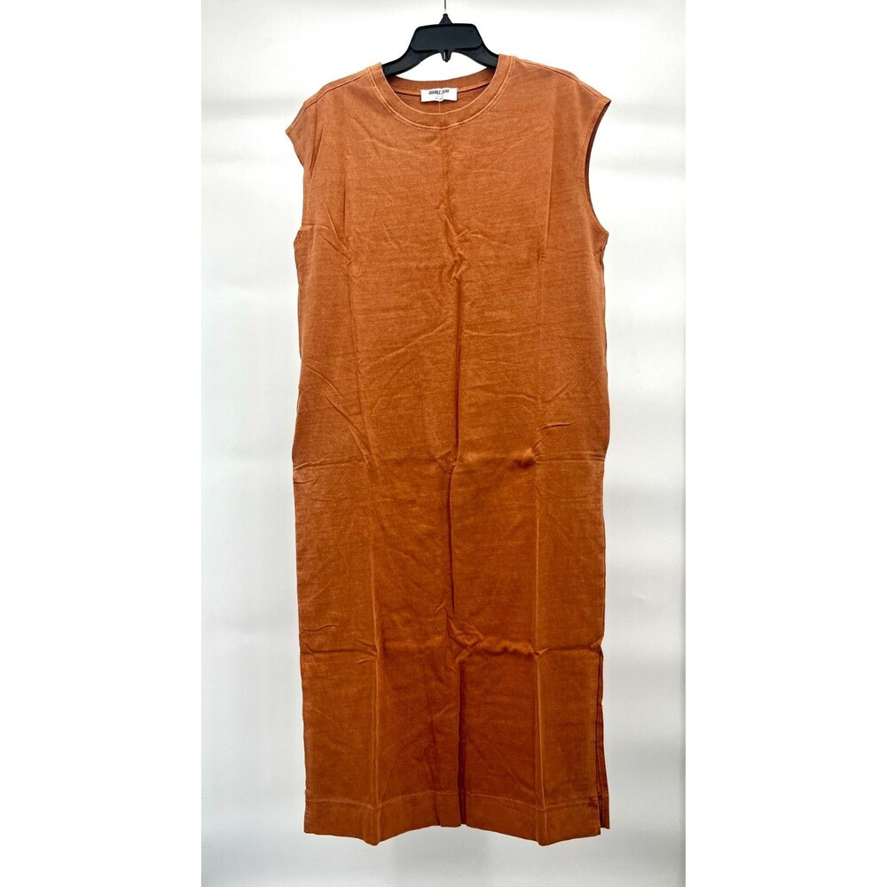 Women's Dress - Double Zero Mini T-Shirt Dress With Pockets Yam Color